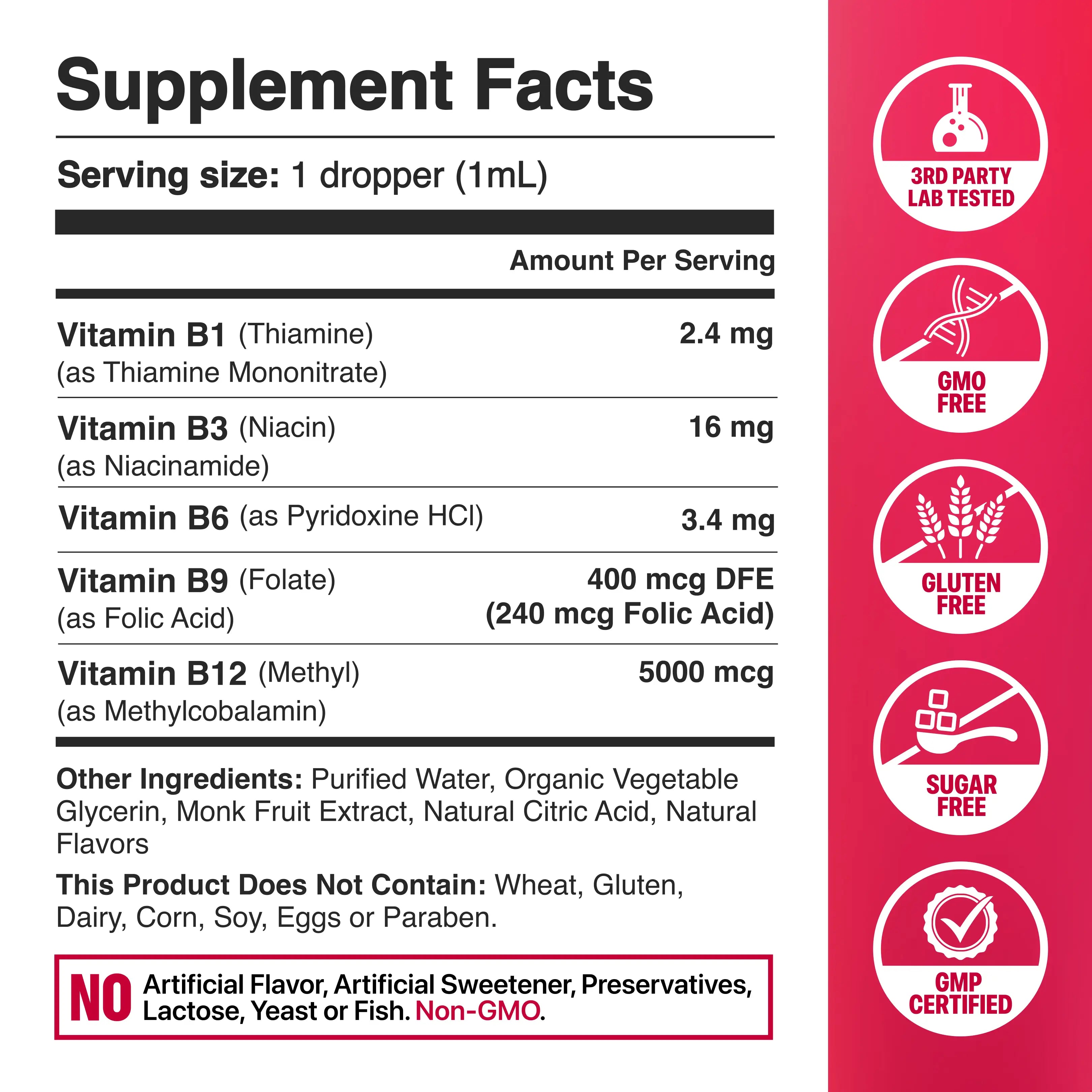 5-in-1 Vitamin B Complex