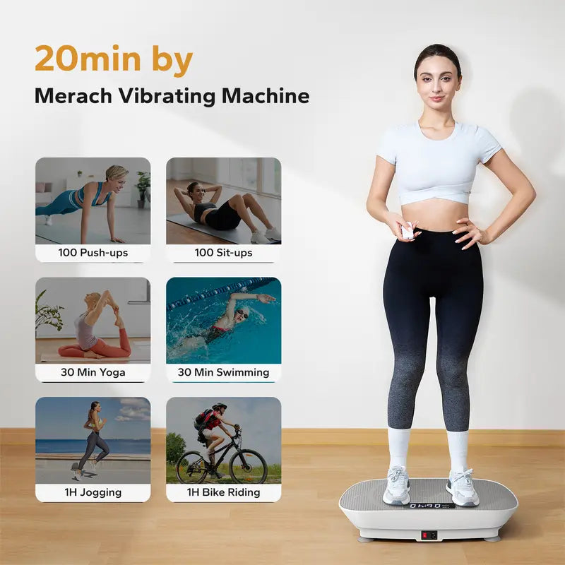 Merach Vibration Plate - Whole Body Workout Machine